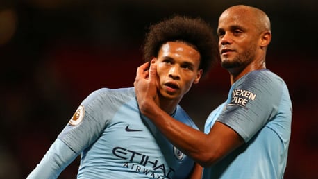 IN SANE: Leroy is back in the starting XI - but Fernandinho and Kevin De Bruyne are out