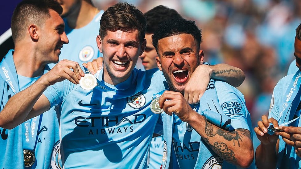 YORKSHIRE BOYS : A first Premier League winners medal!