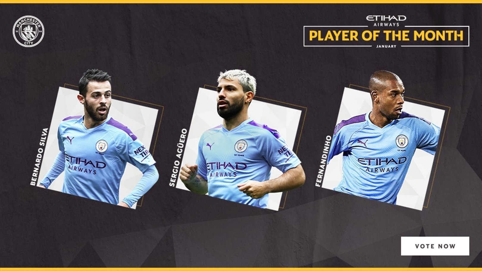 Vote for your Etihad Player of the Month