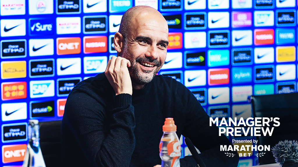 REASON TO SMILE: Pep Guardiola expressed his pride at breaking another goal scoring record.