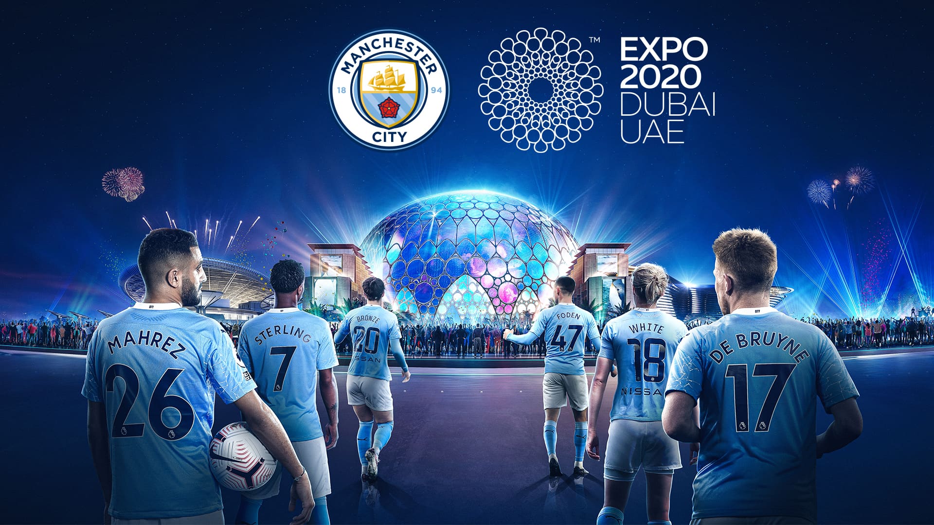 Manchester City unveil Expo 2020 Dubai as new training kit partner -  GulfToday