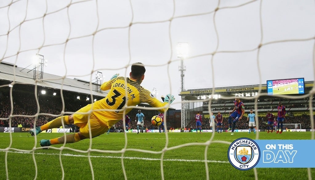 On this day: Ederson penalty save extends magnificent unbeaten run