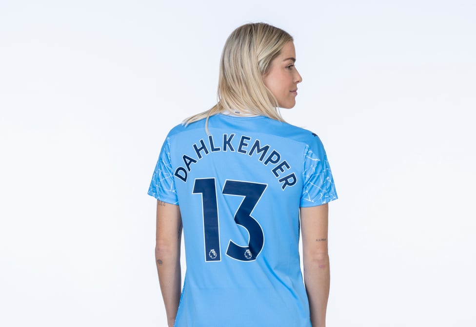 LUCKY 13 : The defender will sport the number 13 - her lucky number!