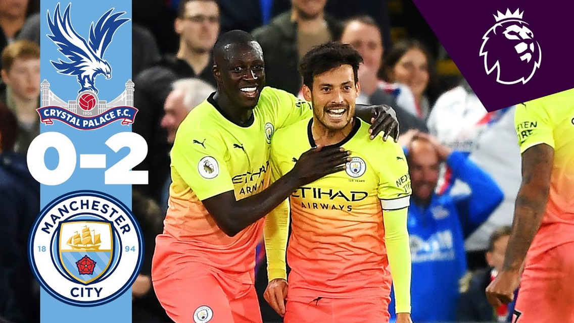 Palace 0-2 City: Full match replay