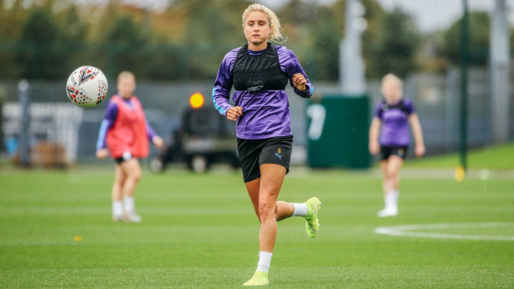 SKIPPER: Ever-focused, captain Steph Houghton