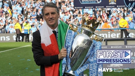 Roberto Mancini: He came from Italy, to manage Man City...