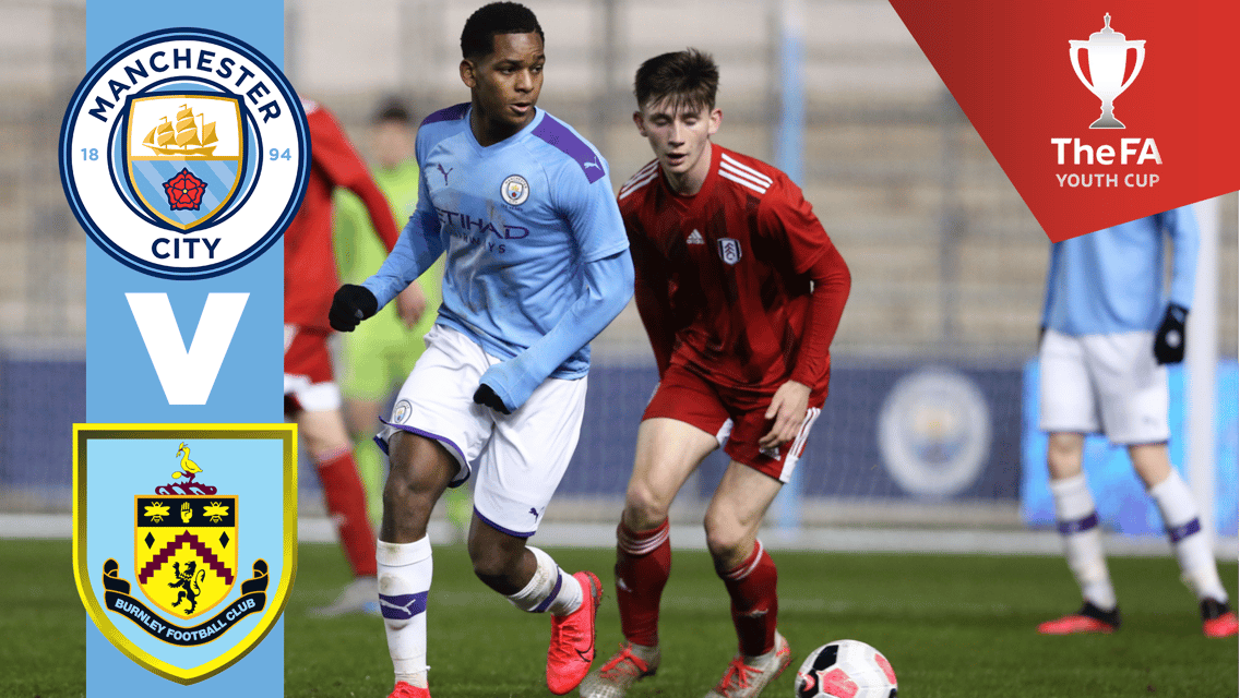 Watch FA Youth Cup quarter-final on CITY+