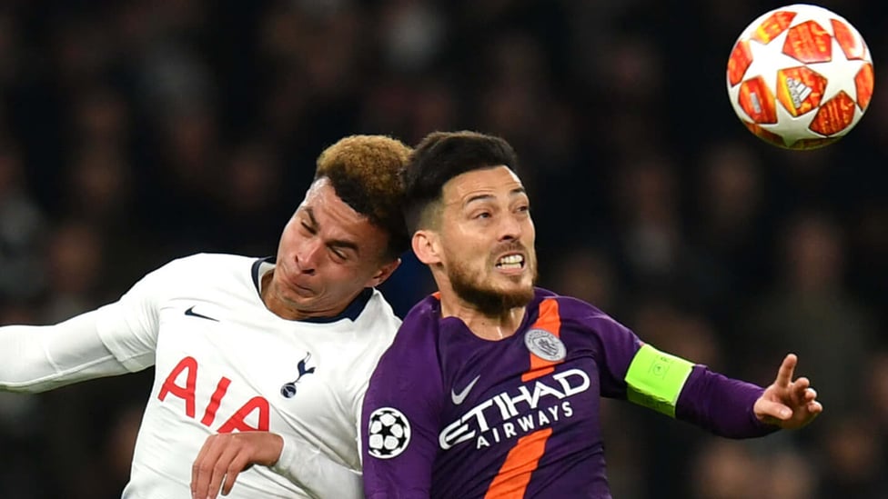 SILVA SPRINGS : David Silva out jumps Dele