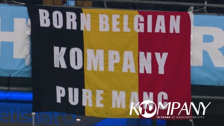 BORN BELGIAN: Celebrating ten years of Vincent Kompany at City