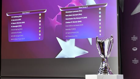 City learn UWCL Round of 16 opponents