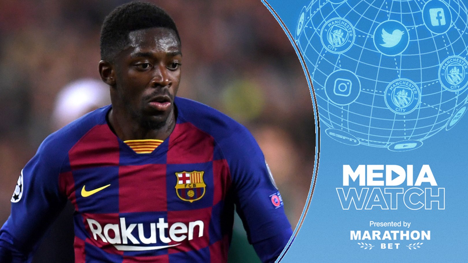 Media Watch: City linked with Barca forward?