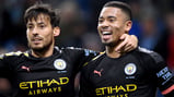 GIFT OF THE GAB: Gabriel Jesus was back on the scoresheet with a brilliant brace against Burnley