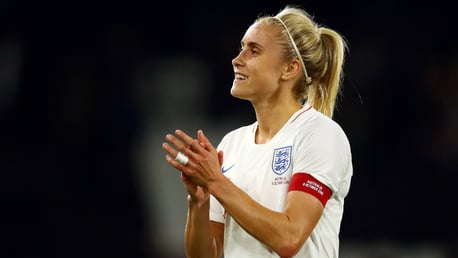 CLUB AND COUNTRY: Steph Houghton captains both City and England