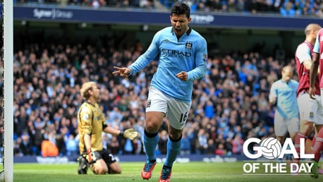 Goal of the Day: Aguero v West Ham