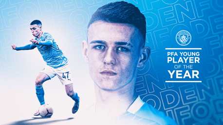 Foden voted PFA Young Player of the Year