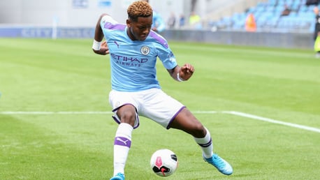 ON TARGET: Jayden Braaf gave City's Under-21s the lead at Rochdale 