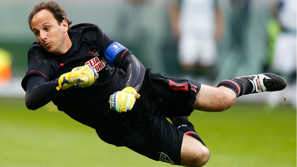 INSPIRATION: Rogerio Ceni in action for Sao Paulo during his playing days