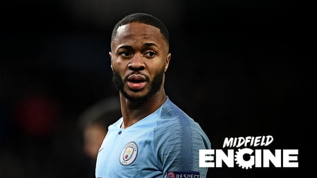 VALVOLINE MIDFIELD ENGINE: Raheem Sterling enjoyed a fine February