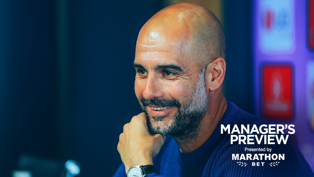 PREVIEW: Pep addresses the media before the FA Cup final.