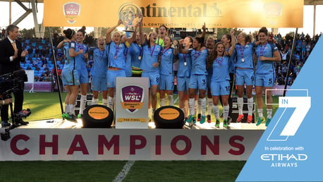 Seven in seven: Celebrating seven years of Manchester City Women