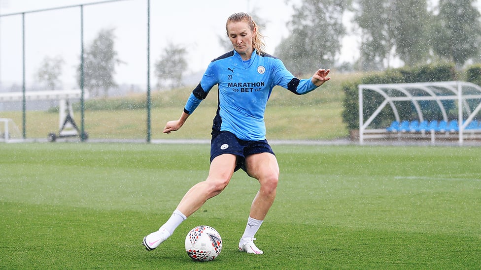  TECHNIQUE : Mewis is expected to add an attacking threat to City's midfield