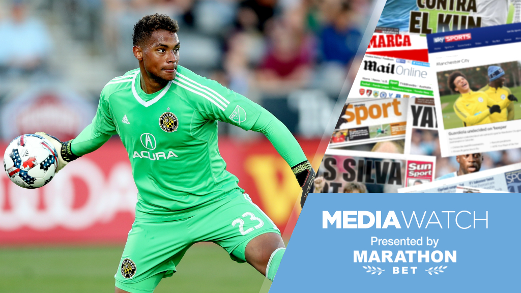TARGET?: It's claimed City are in talks with Zack Steffen