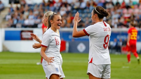 LIONESSES: Stanway scored a screamer in Norway