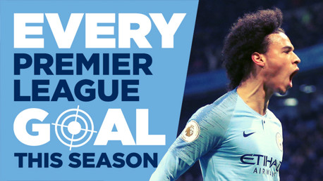 Revivez tous les buts de City en Premier League !