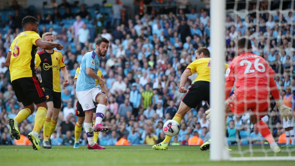 SIX AND THE CITY : Bernardo nets his second and our sixth goal early in the second half