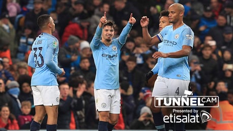 Tunnel Cam: Brahim at the double! 