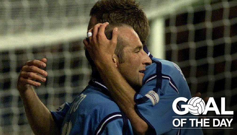 Goal of the Day: Tiatto v Liverpool 2001