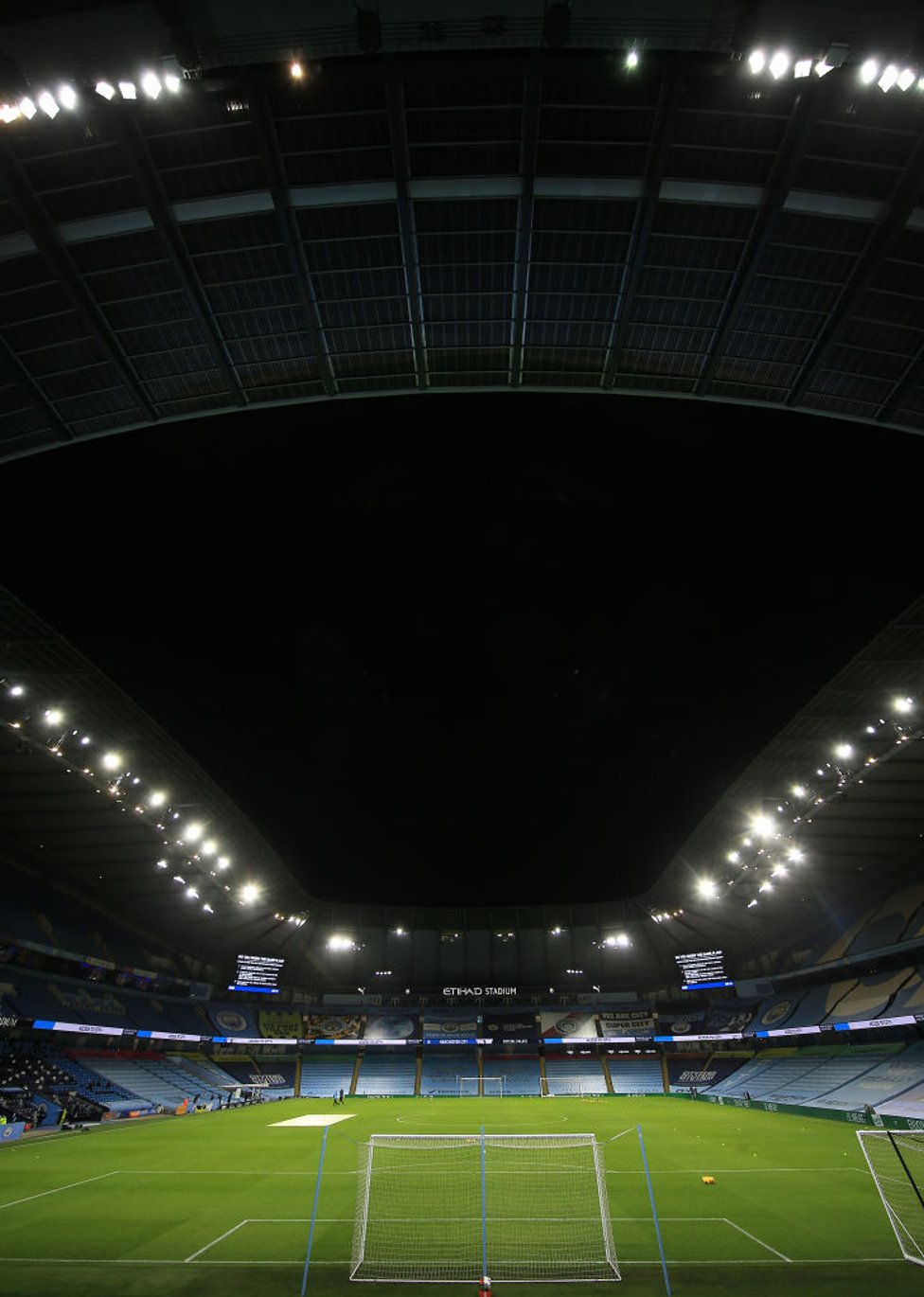 HOME : The Etihad looking as beautiful as always for the visit of Crystal Palace!