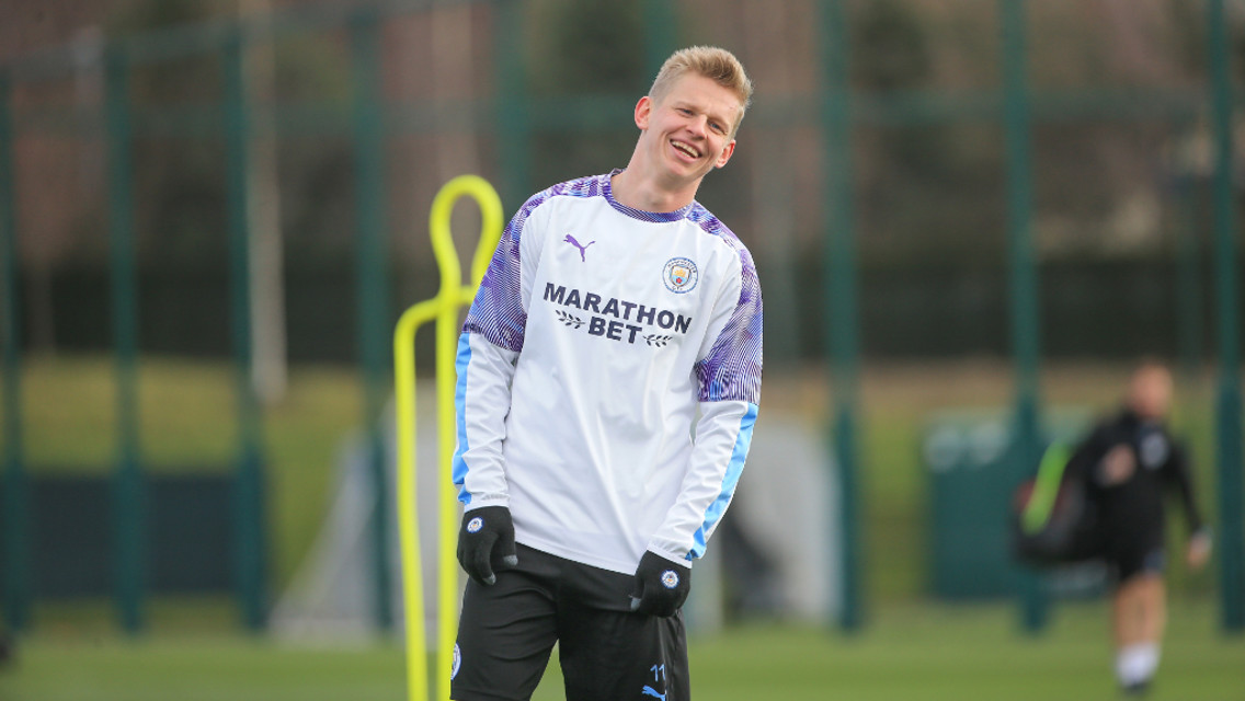 Zinchenko: Club support has been amazing