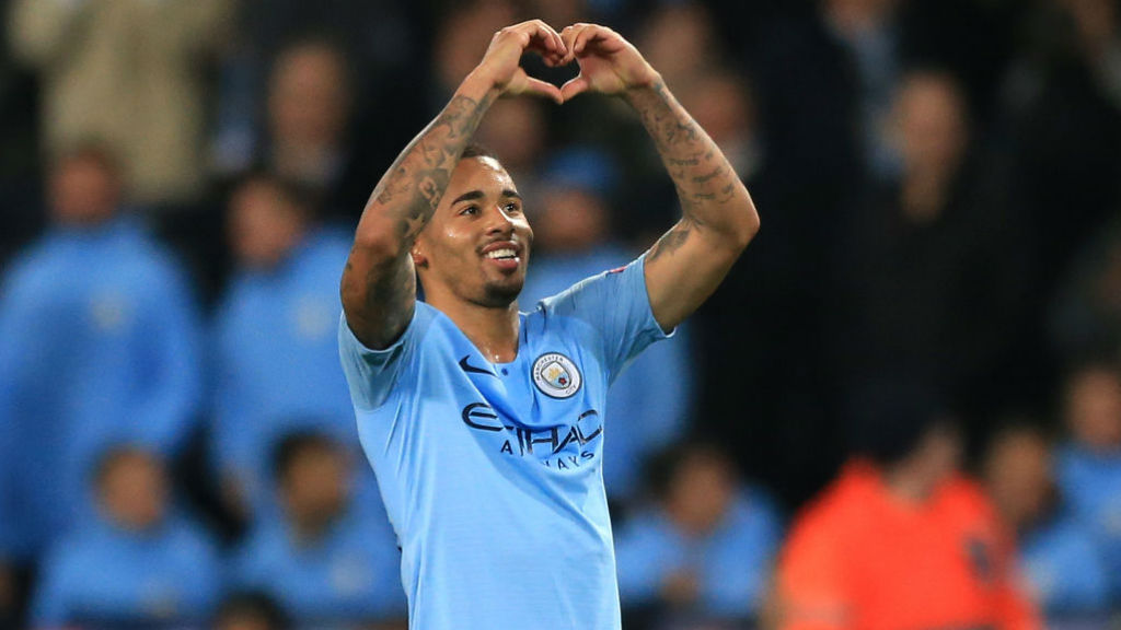 HAT-TRICK HERO: Gabriel Jesus.