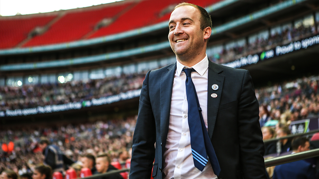 NICK CUSHING: A proud man at Wembley ahead of the 2017 FA Cup Final