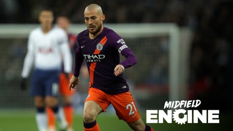 SILVA SHINES: David is October's Valvoline Midfield Engine award winner