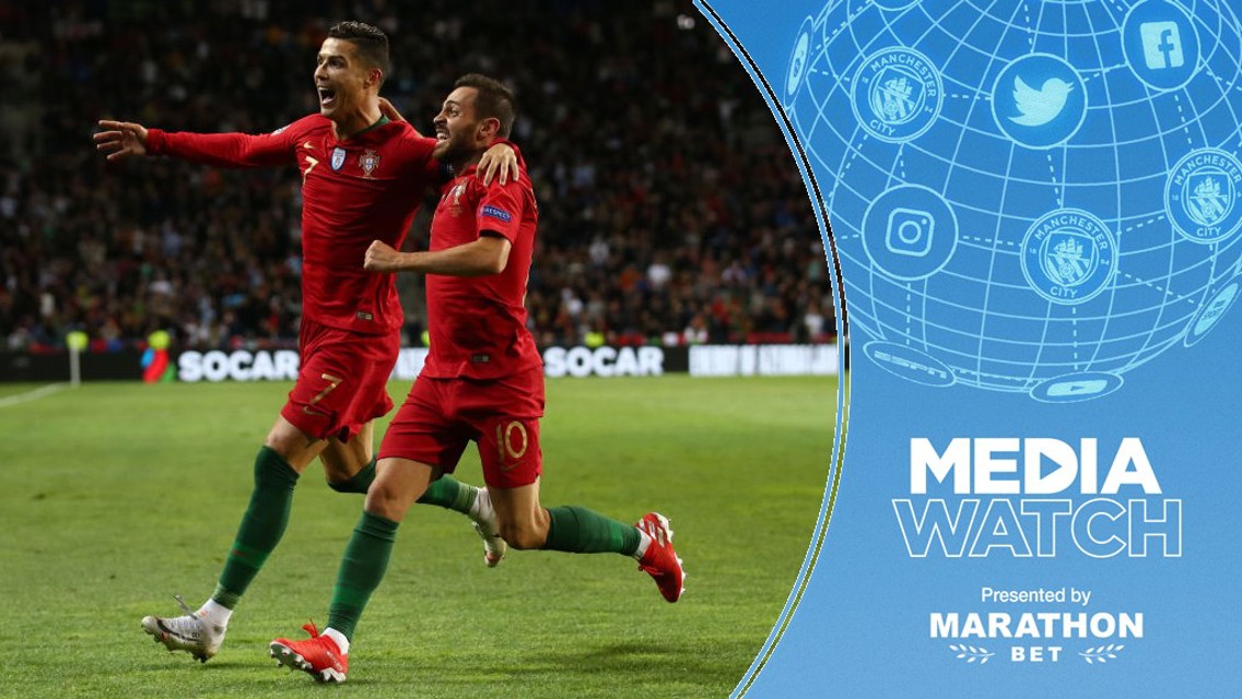 MEDIA WATCH: Bernardo Silva has spoken about the example set by Cristiano Ronaldo.