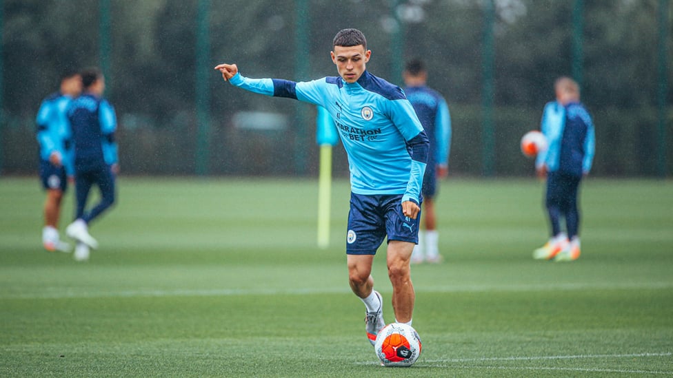 MONDAY MOTIVATION: Phil Foden and his City colleagues were full of energy after Sunday's superb FA Cup win at Newcastle