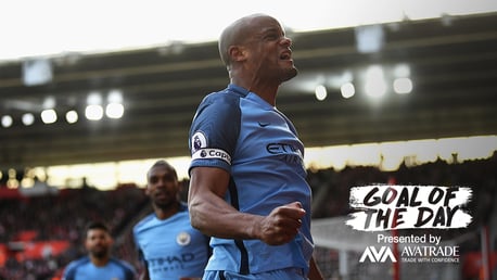 GOAL OF THE DAY | Kompany v Southampton