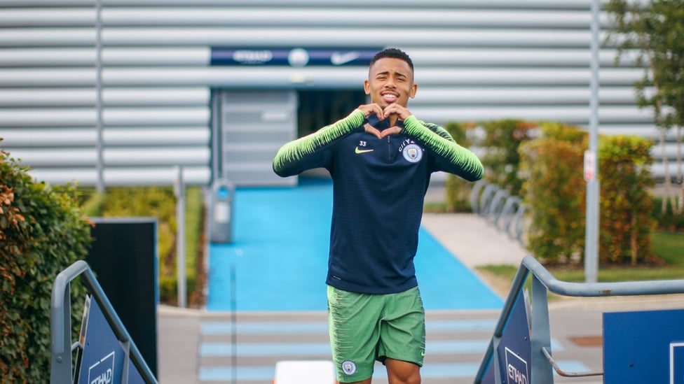 HEART OF THE CITY : Gabriel Jesus is loving being back