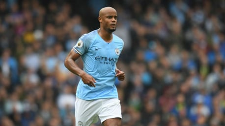 PERFECT 10: Vincent Kompany has chalked up a magnificent decade with Manchester City