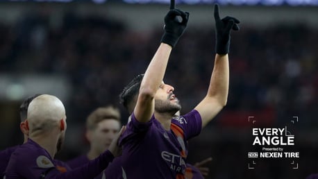 EVERY ANGLE: Enjoy Riyad Mahrez's winner against Tottenham over and over...