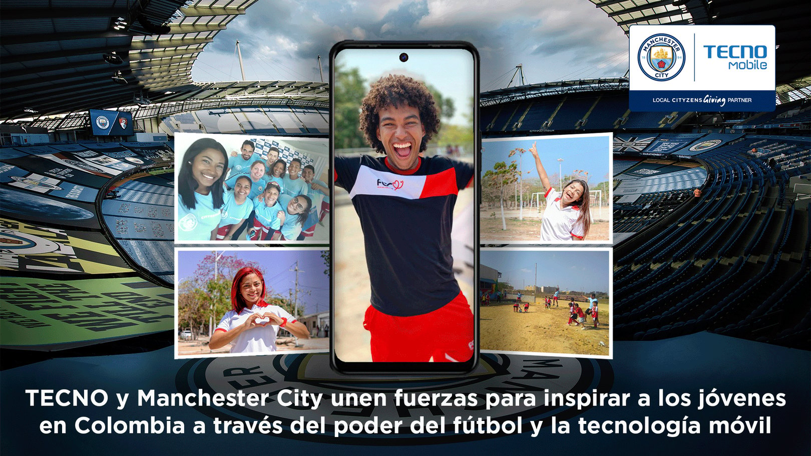 TECNO Mobile apuesta por nuevo programa de Cityzens Giving en Colombia 