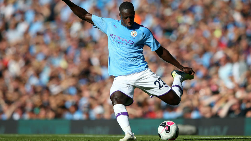 ON THE MENDY: Benjamin says he is delighted to be back after two serious injuries 