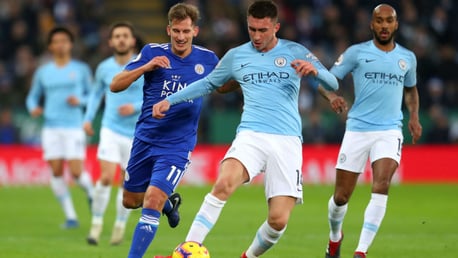 Leicester 2-1 City: Brief highlights