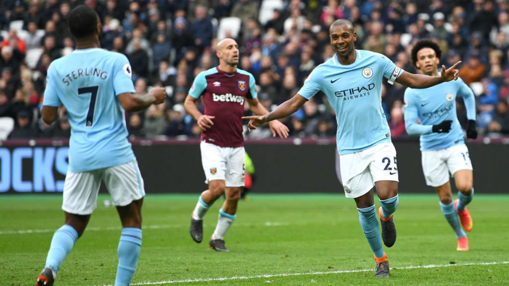 JUST CAPITAL: City ran out convincing 4-1 winners on our last appearance at the London Stadium in April this year