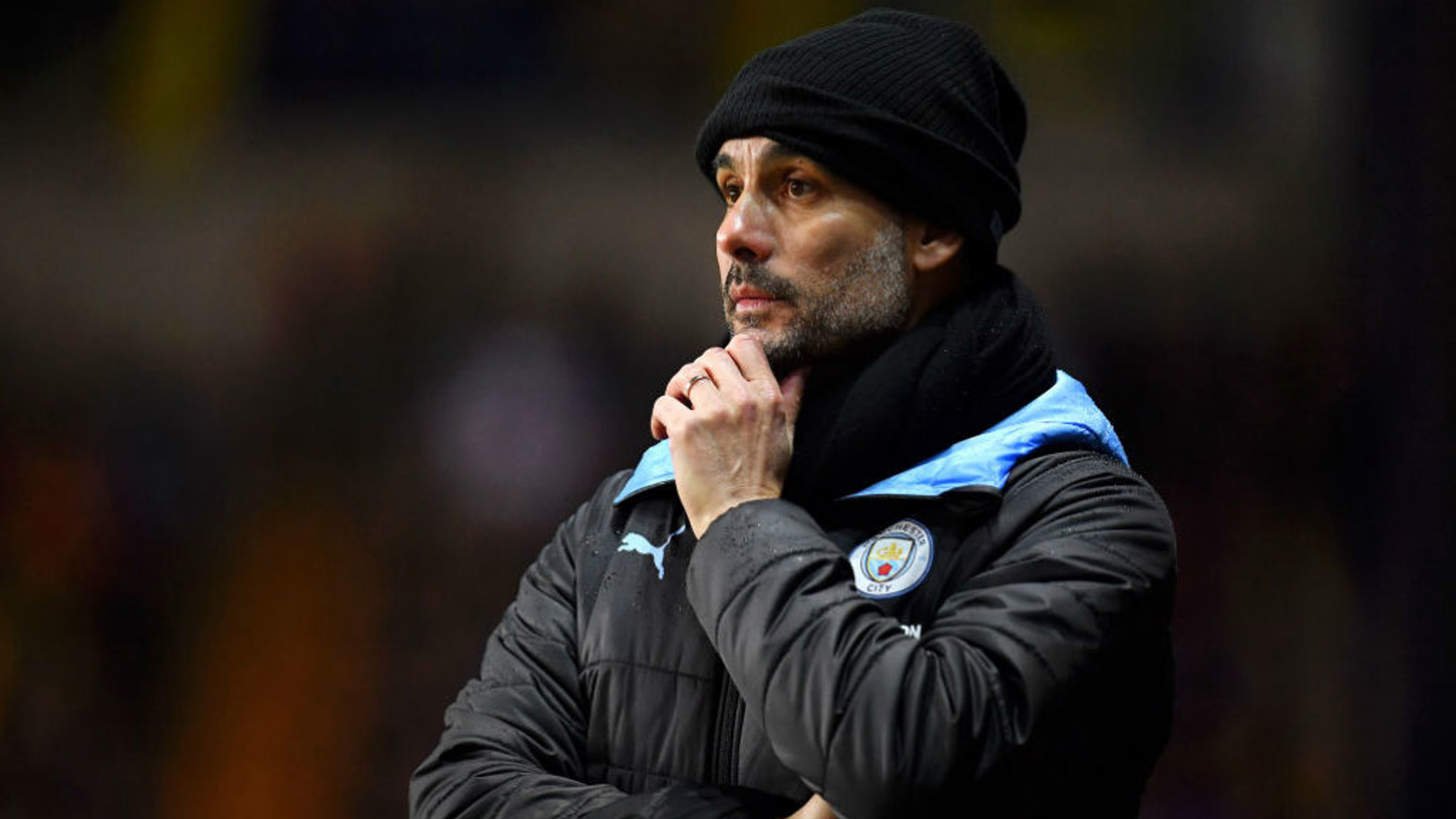 PEP TALK: The boss says City face a tough few weeks after beating Oxford in the Carabao Cup