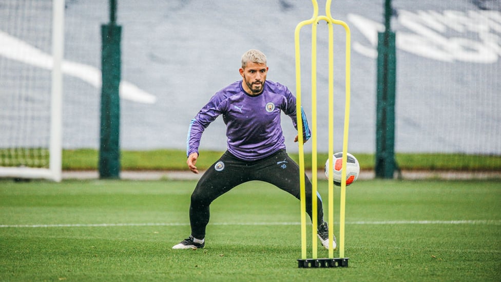 TARGET MAN : Sergio Aguero looks primed for action!