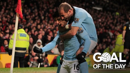 Goal of the Day: Aguero v United