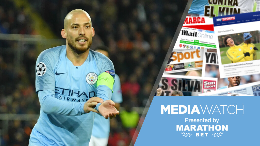 GOLDEN SILVA: David Silva produced another magical display...